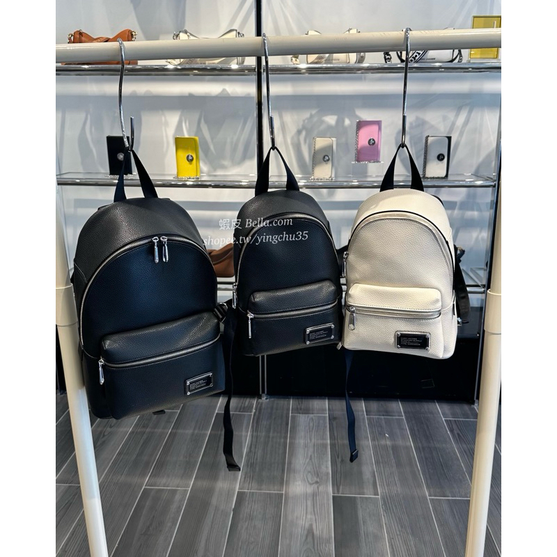 美國代購🇺🇸 Marc Jacobs MJ 皮革 後背包 小款 大款 小後背 大後背 | 蝦皮購物