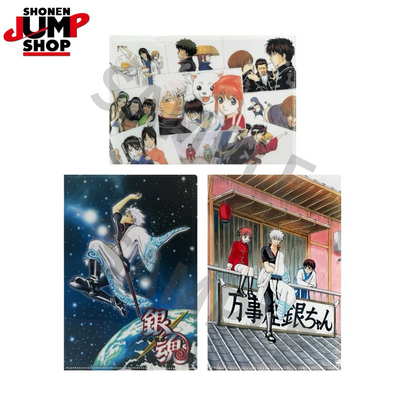 JUMP SHOP官方正版銀魂彩圖資料夾文件夾A4 阪田銀時土方十四郎| 蝦皮購物