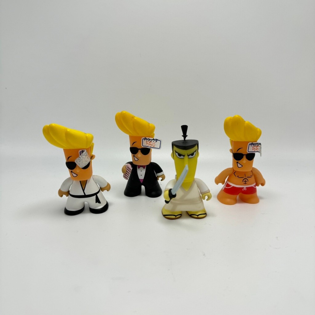 【漫坑】KIDROBOT 卡通頻道 Cartoon Network 傑克武士 拼命郎約翰尼 可動公仔 玩具 人偶 老物 | 蝦皮購物