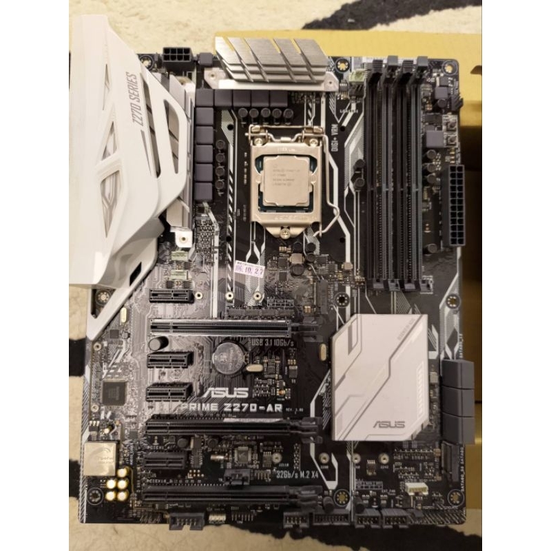 ASUS Z270+7700k+水枕 ASUS Z270+7700k+水枕