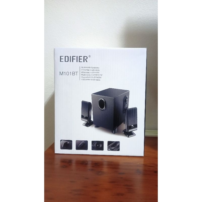 EDIFIER 電腦喇叭 藍芽喇叭 2.1聲道 M101BT | 蝦皮購物