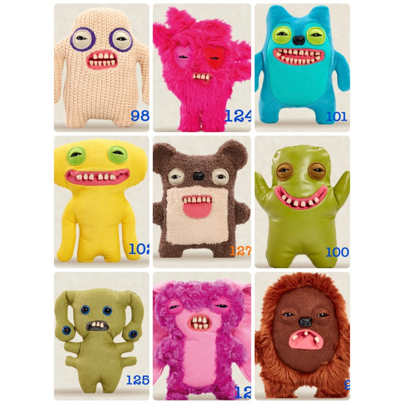 俗🔴Fuggler Funny Ugly Monster放克牙寶公仔 醜娃娃 | 蝦皮購物