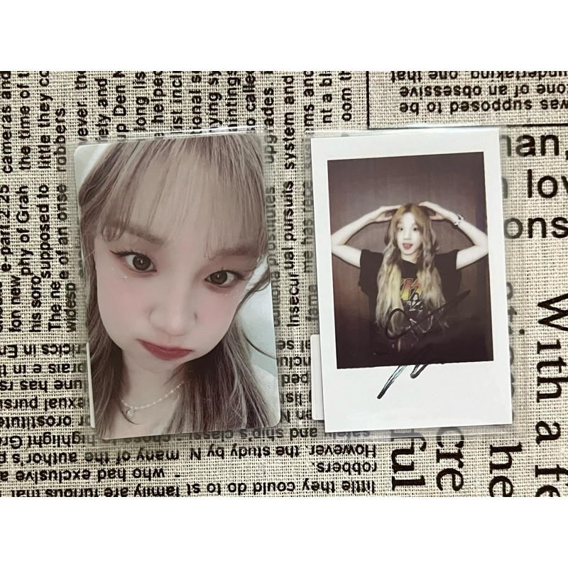 G)I-DLE 小卡特典正規二KMS3.0 fate 造型舒華雨琦米妮小娟薇娟| 蝦皮購物