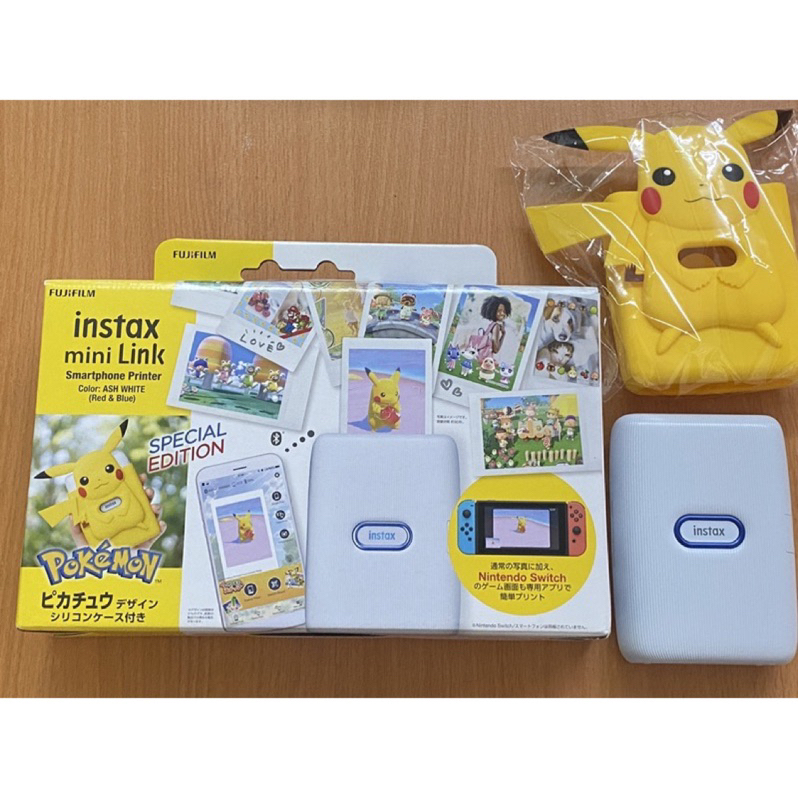 instax mini Link ピカチュウデザインの予約が開始。ポケモン版