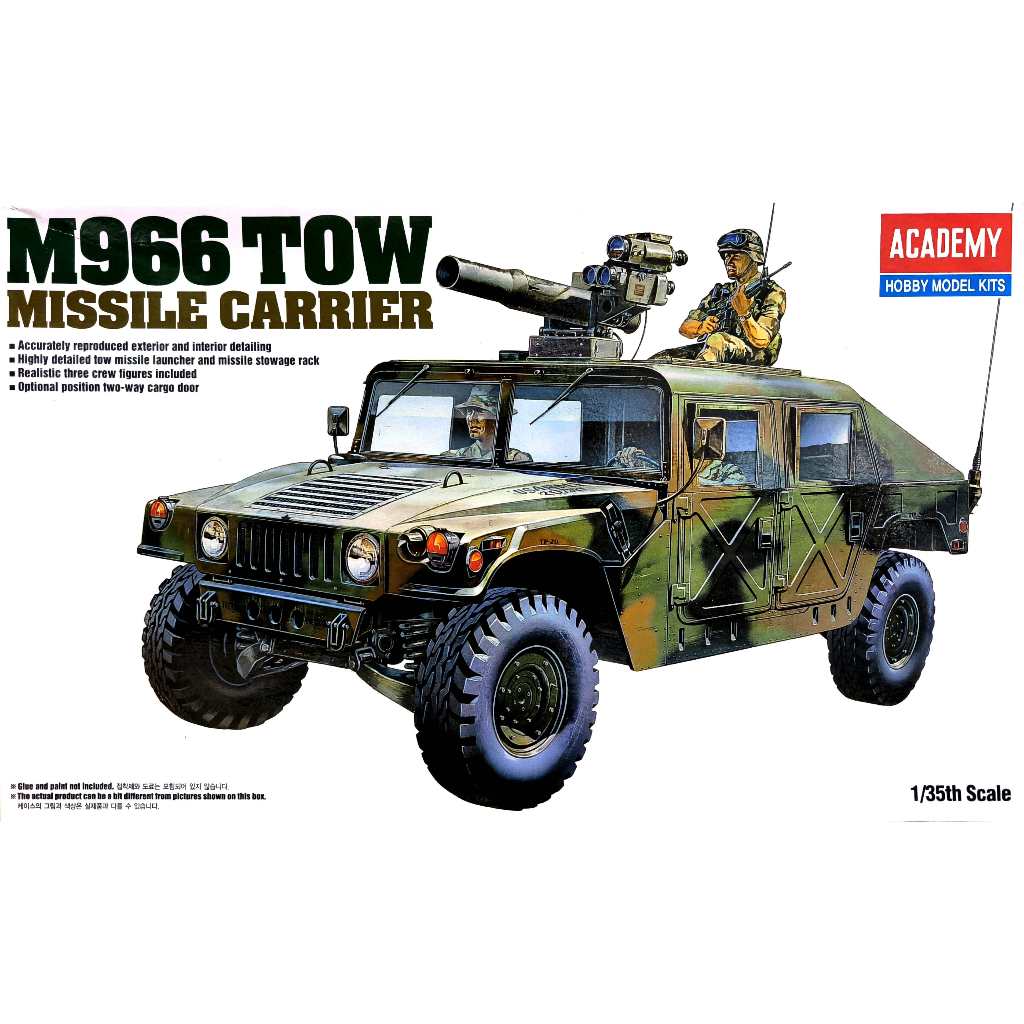ACADEMY 愛德美 1/35 美國陸軍 M966 TOW 反坦克飛彈 悍馬車 | 蝦皮購物