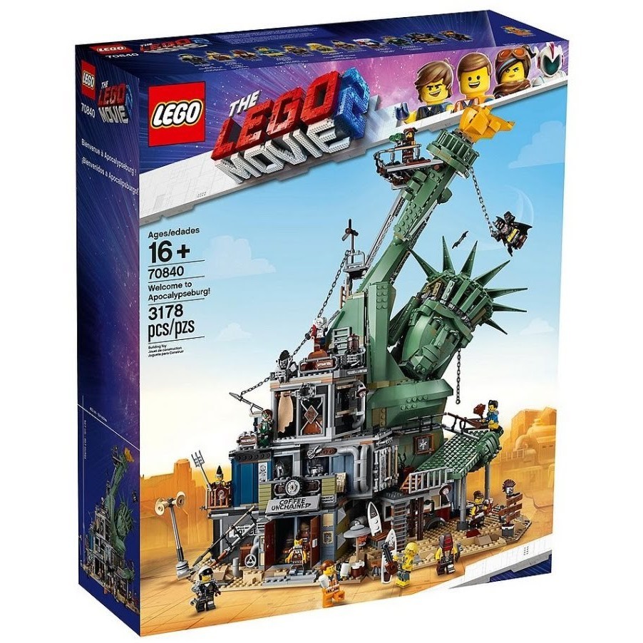 空 LEGO 70840 空盒天啓堡末日城樂高玩電影經典絕版有興趣可議價| 蝦皮購物