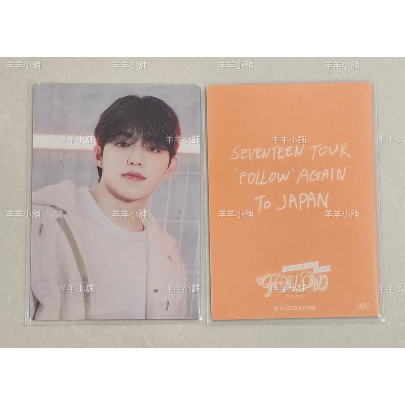 羊羊小舖⭐️seventeen/svt Follow again to Japan 卡包卡全成員可單帶