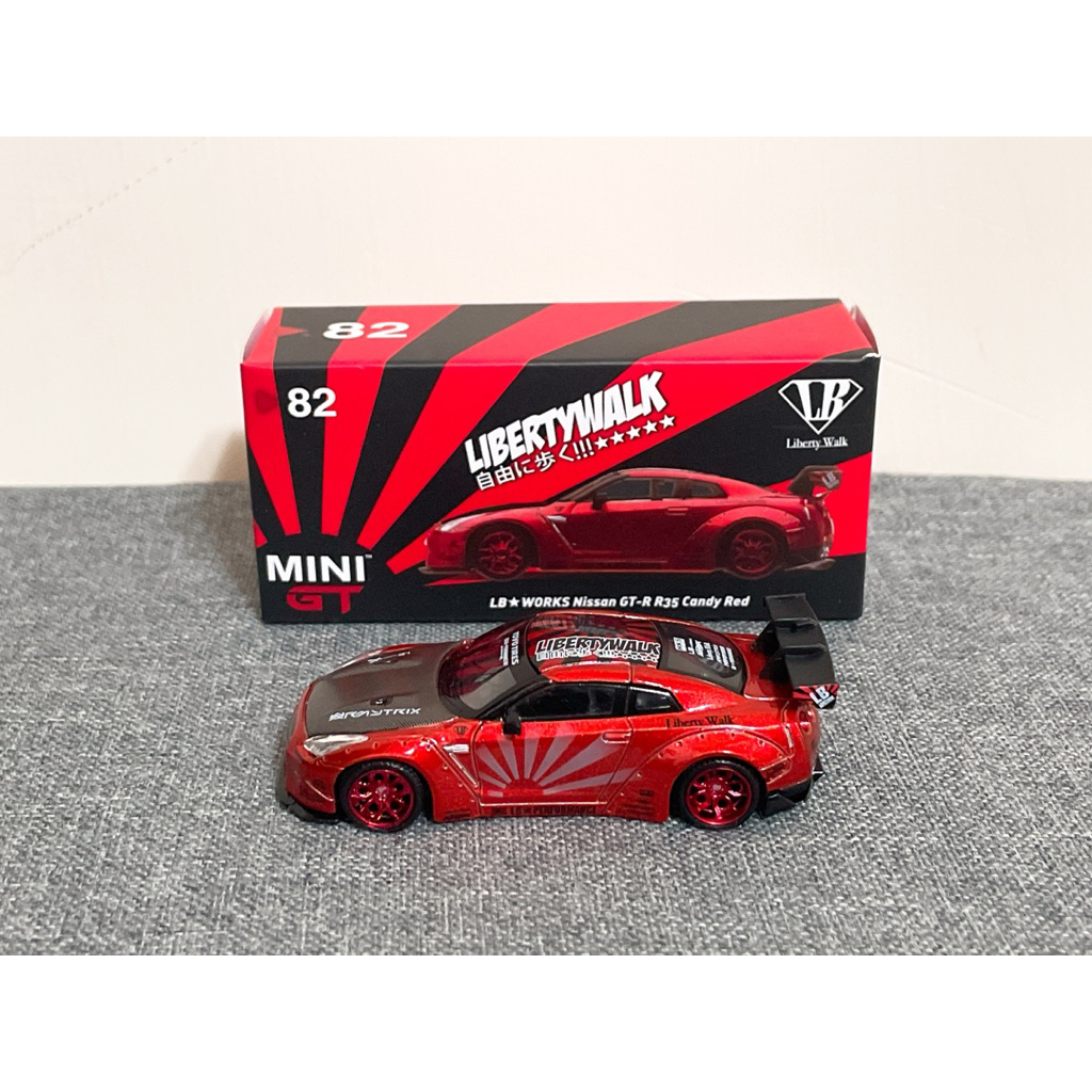 MINI GT 82 LB Works Nissan GT-R R35 玩具反斗城限定 已拆封 | 蝦皮購物