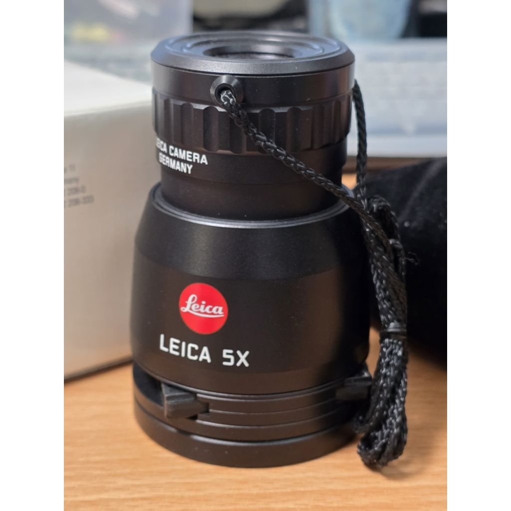 萊卡Leica universal 5x lupe loupe germany 暗房底片與印刷放大鏡觀片