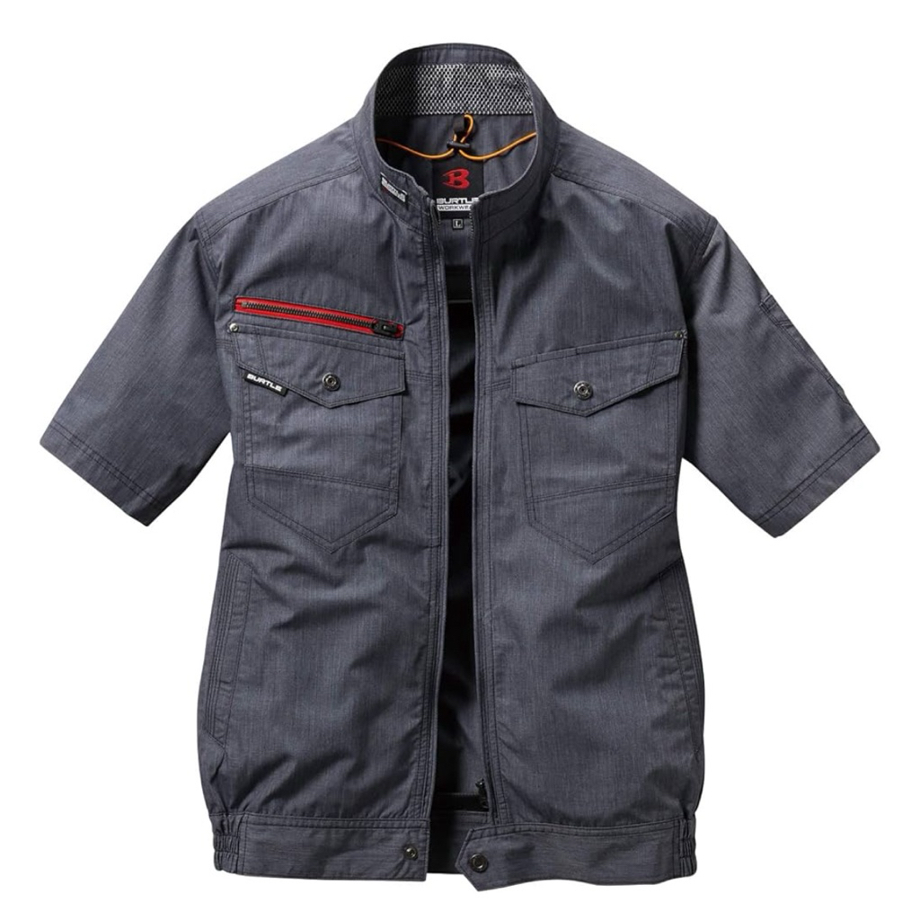 BURTLE 巴特雷空調服TC防風耐磨布料風扇服風扇衣短袖＊不含電池風扇