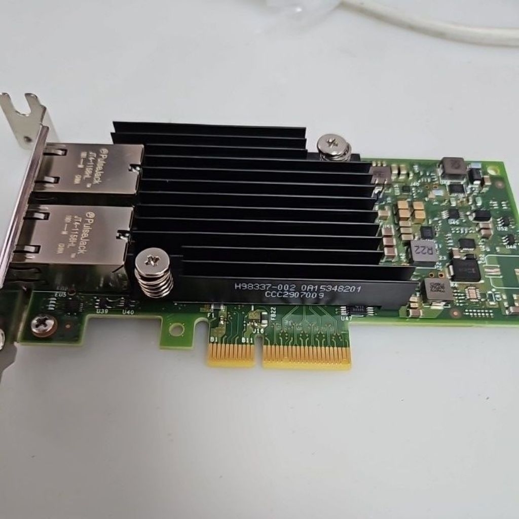 現貨群暉2.5G支援 Intel X550-T2 X550 雙口 RJ45 網卡 網路卡 萬兆 10GbE 10G | 蝦皮購物