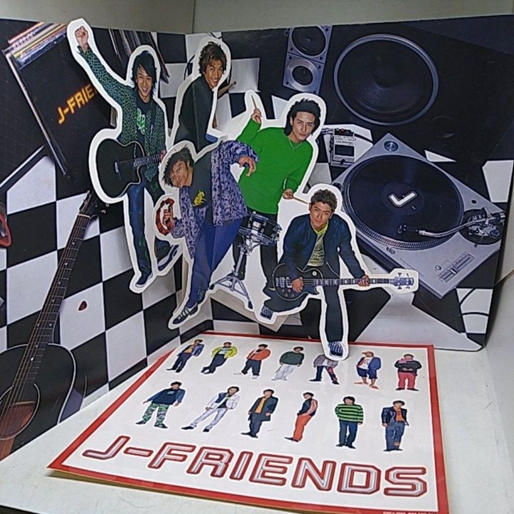 原版日盤J-FRIENDS / ALWAYS、I WILL GET THERE、Love me All Over