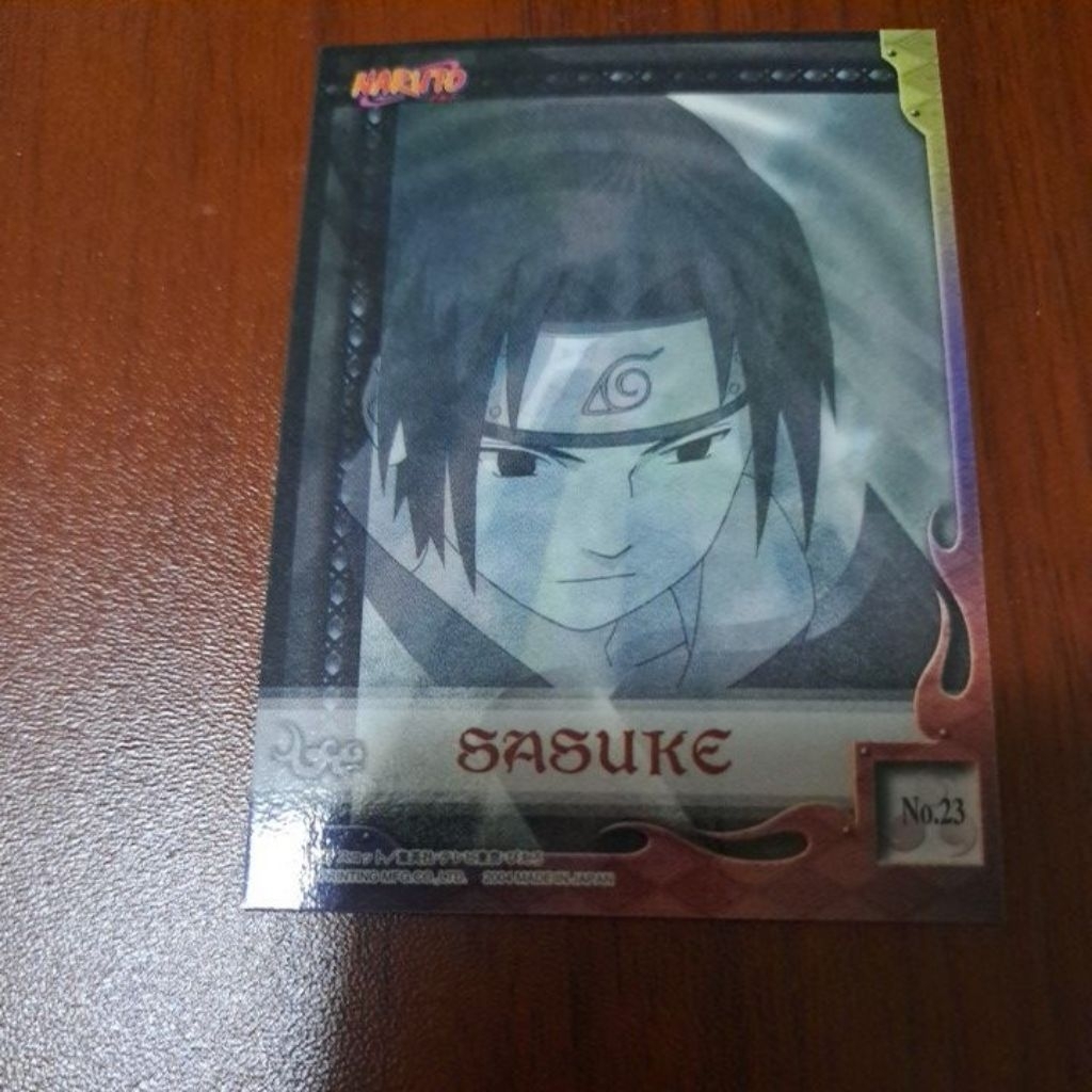 NARUTO ナルト エッチングカード No.23 うちはサスケ SASUKE 火影忍者ナルトエッチングカードトレカうちはサスケNo.23 | 蝦皮購物