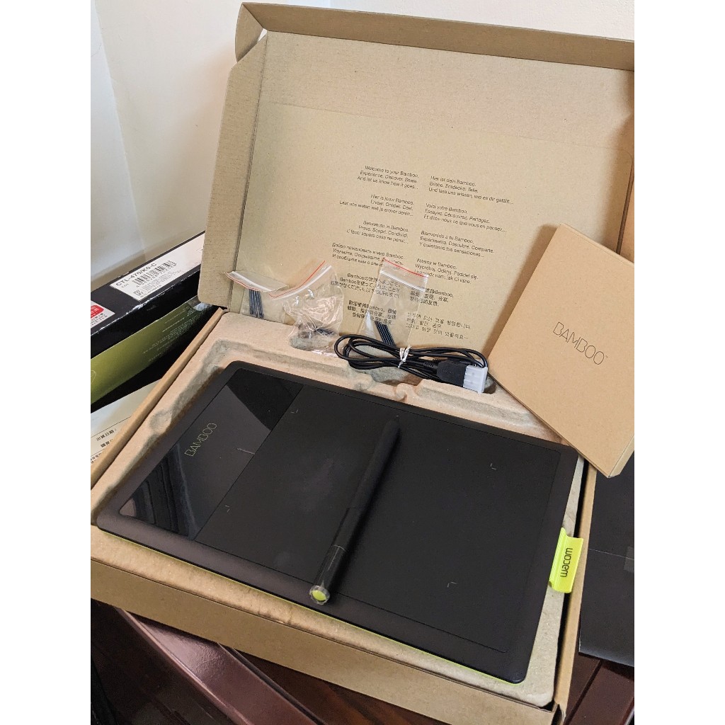 Wacom BAMBOO CTL-470 繪圖板 | 蝦皮購物
