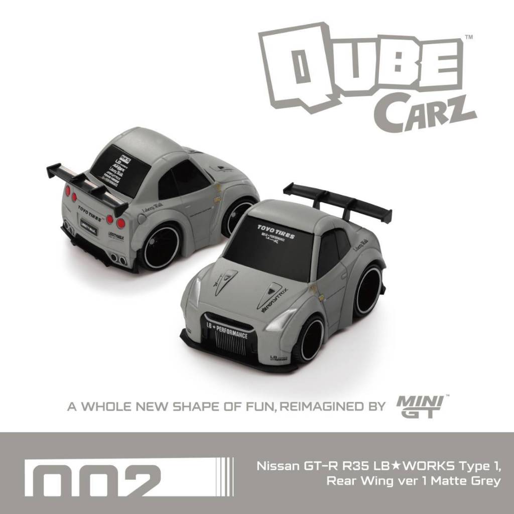 整套賣場MINI GT QubeCarz Q車Liberty Walk 6款套寶藏車隨機開！原箱出