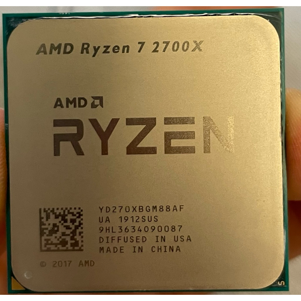 AMD Ryzen R7-2700X 8核16線程/處理器/AM4腳位 | 蝦皮購物