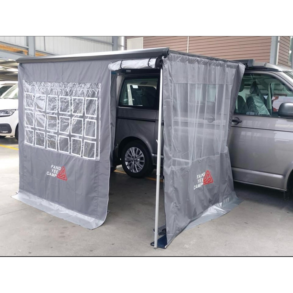FIAMMA車邊帳 車邊帳 邊布 帷布 圍布2米6 3米 3米5側邊帷 防蚊 通風 紗窗 透明窗 專車專用 非通用型 | 蝦皮購物