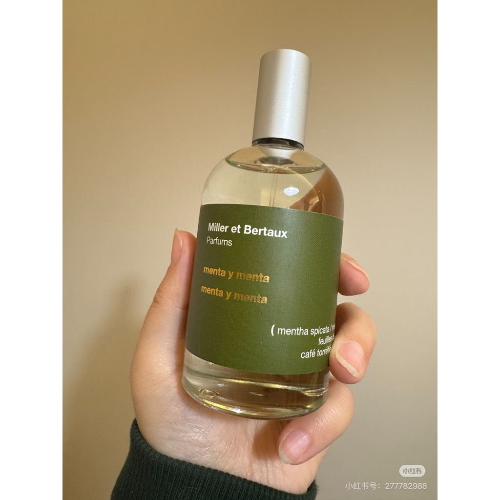 預購【Miller Et Bertaux】Menta y Menta 雙生薄荷淡香精100ml | 蝦皮購物