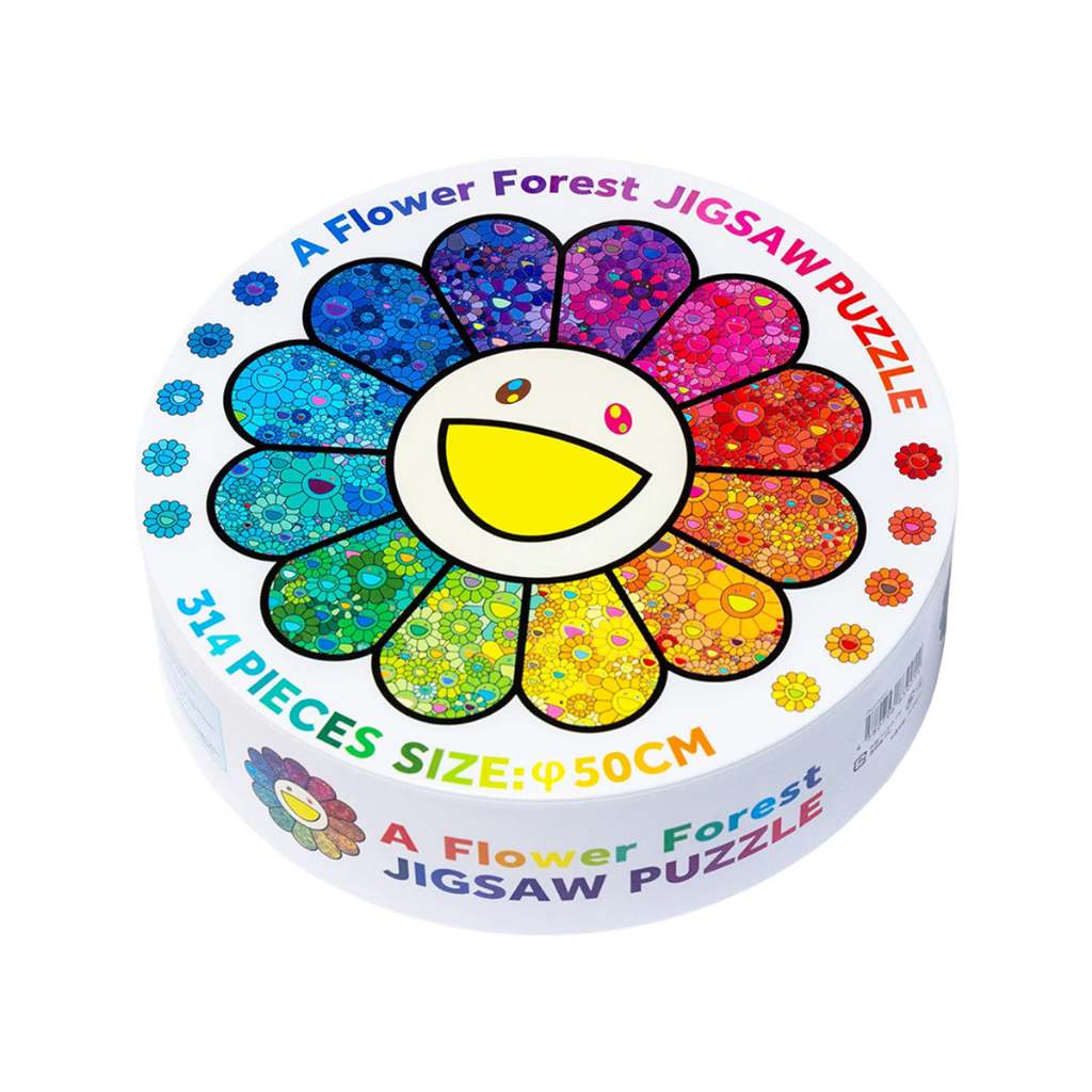 日貨代購CITY】2025SS 村上隆Jigsaw Puzzle Yonaguni 花朵拼圖可裱框
