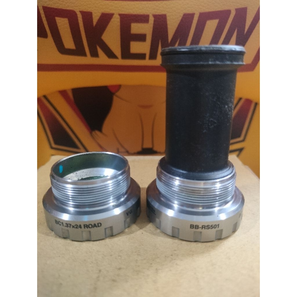SHIMANO BB RS-501全新10速TIAGRA公路車外掛式BB，散裝，全新未用，非拆車品 | 蝦皮購物