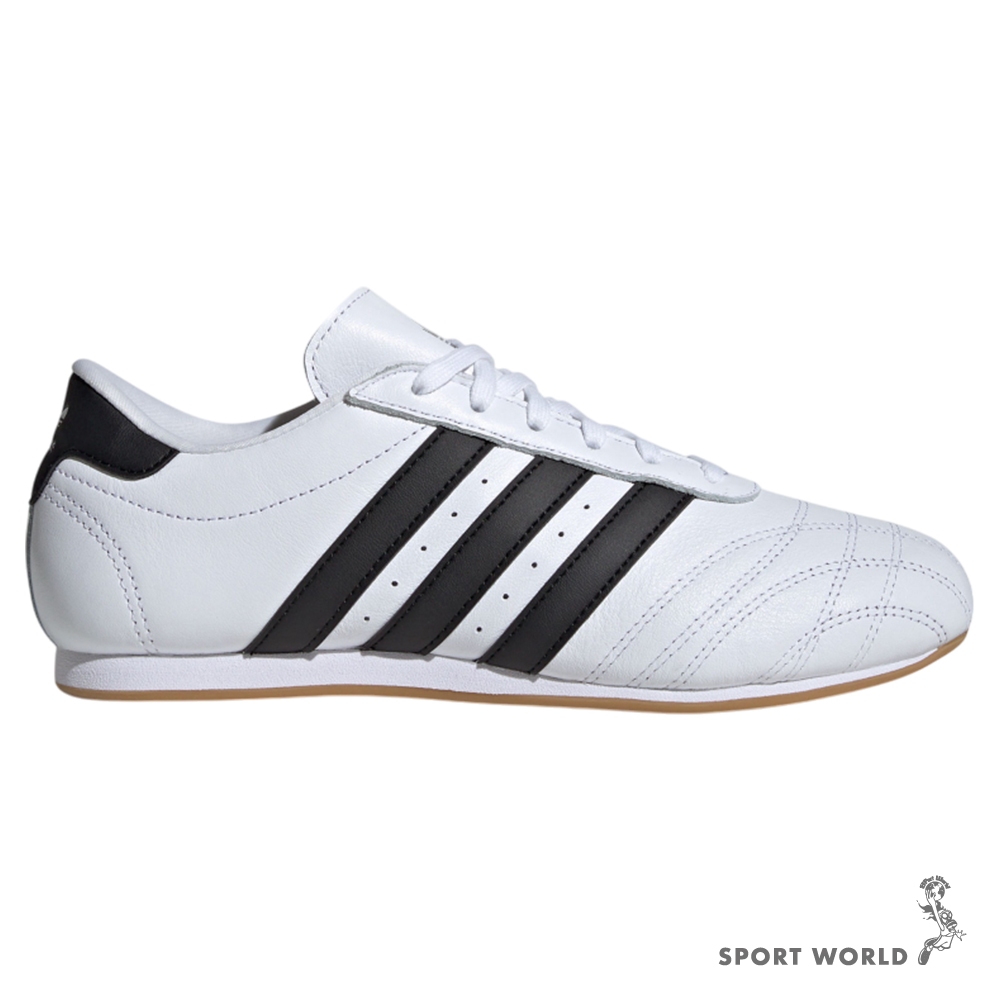 Adidas 休閒鞋 女鞋 皮革 TAEKWONDO 白【運動世界】JS1194 | 蝦皮購物