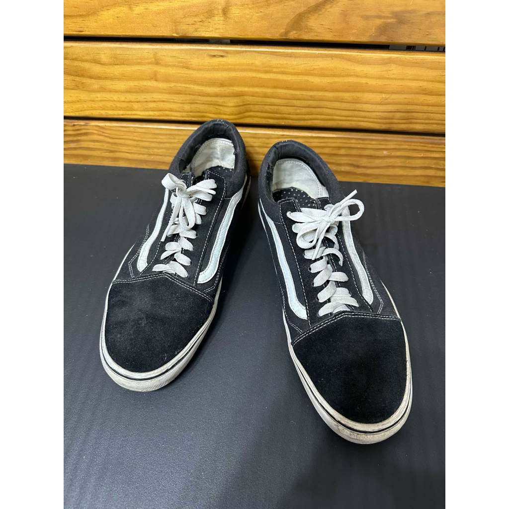 VANS 黑白基本款 滑板鞋 721277 日常穿搭 | 蝦皮購物