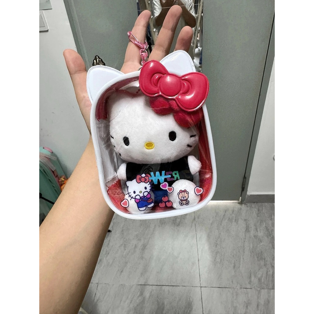 GD 權志龍同款 Hello Kitty Tone包 娃娃包 10-13cm娃 娃娃保護套 痛包 GD KT貓 | 蝦皮購物