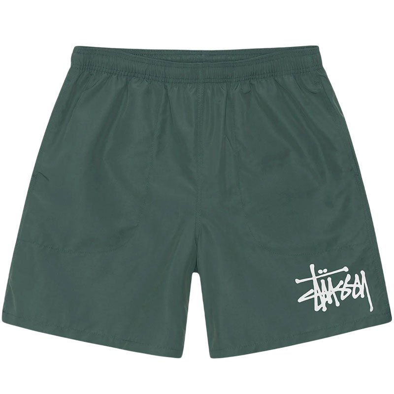 STUSSY 113156N BIG BASIC WATER SHORT 內網眼短褲/ 沙灘褲(翡翠綠色