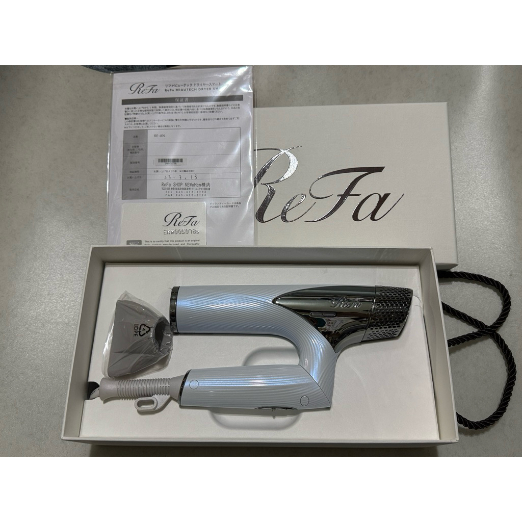 ReFa BEAUTECH DRYER SMART RE-AN-02A 二手吹風機| 蝦皮購物