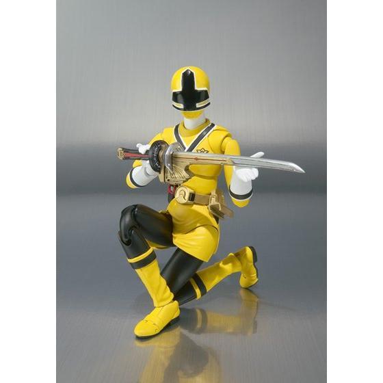 咩咩Q~~全新 S.H Figuarts SHF 侍戰隊 黃戰士 shinken yellow | 蝦皮購物