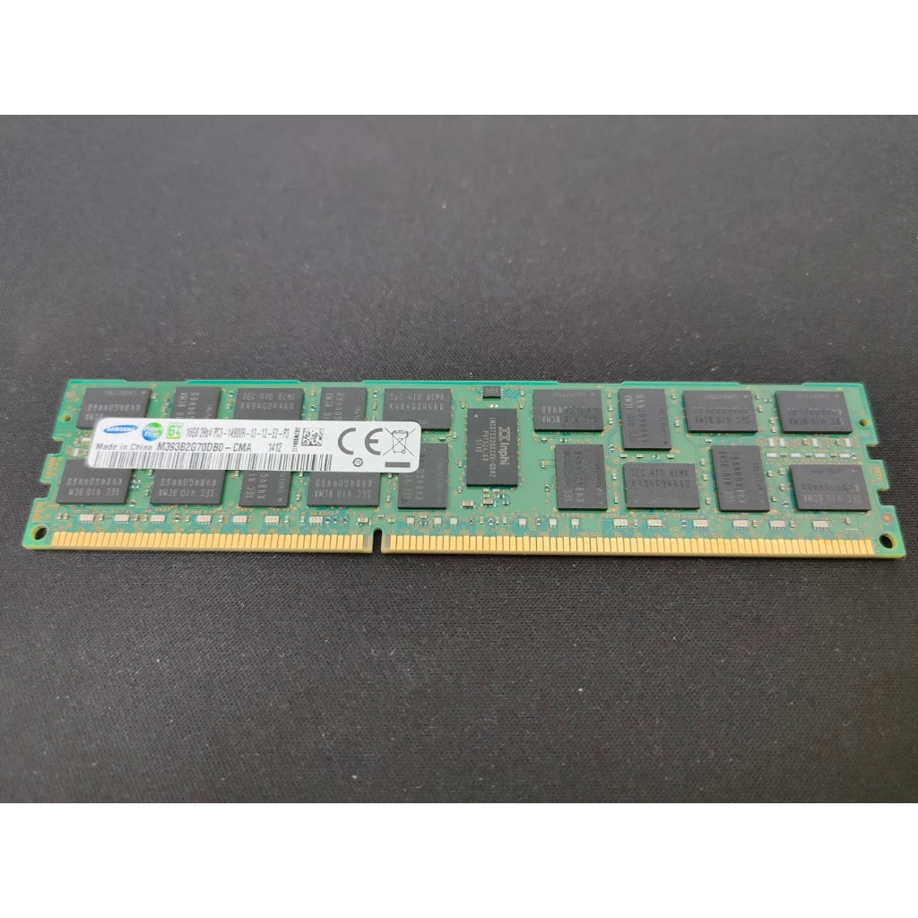 三星Samsung REG ECC DDR3 16G 16GB 1866 14900 雙面伺服器記憶體