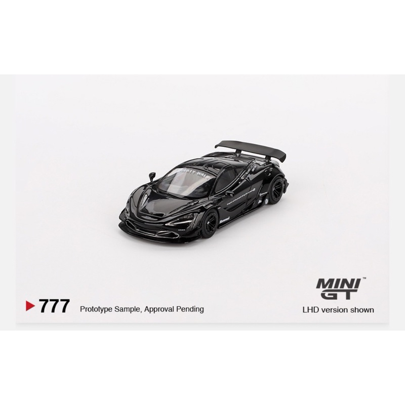 MINI GT 777 McLaren 720S LB Works Black | 蝦皮購物