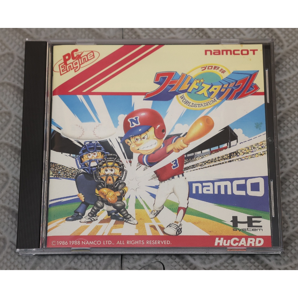 Jeu Vidéo NEC PC Engine – World Stadium Pro Baseball (HuCard) Japon