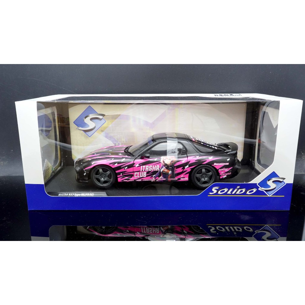 MASH】現貨特價Solido 1/18 MAZDA RX-7 Type RS (FD3S) Itasha | 蝦皮購物