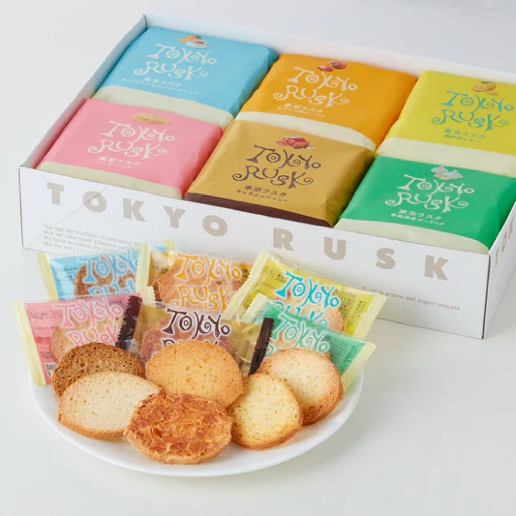 預購｜TOKYO RUSK 法國吐司餅乾禮盒 16枚/32枚 | 蝦皮購物