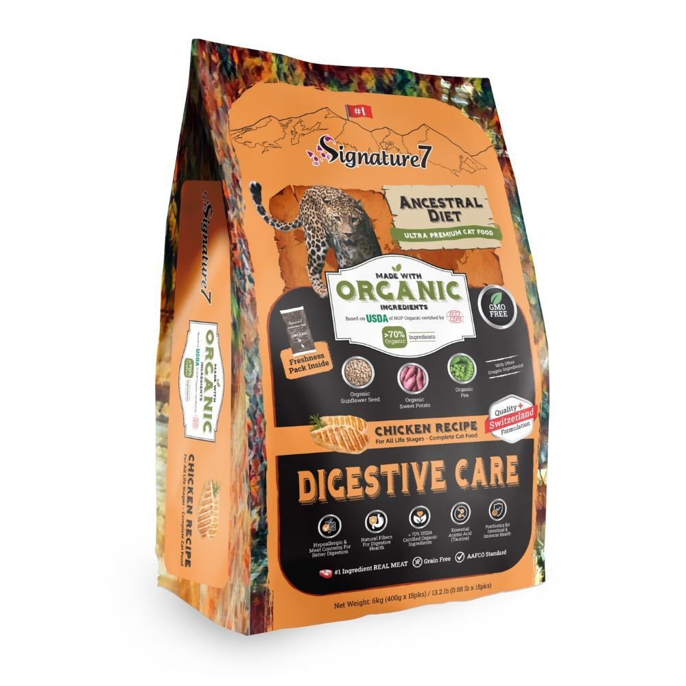 詩「糧」 送貓凍乾零食】心寵Signature7 貓飼料1.6公斤水解蛋白飼料無穀全齡貓糧