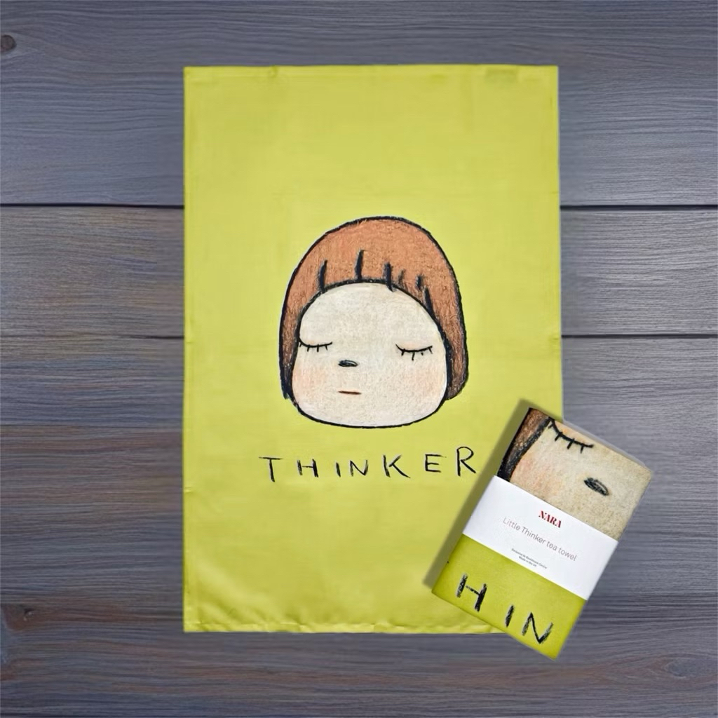 奈良美智小小沈思家Little Thinker 全系列馬克杯擺盤版畫茶巾油畫框
