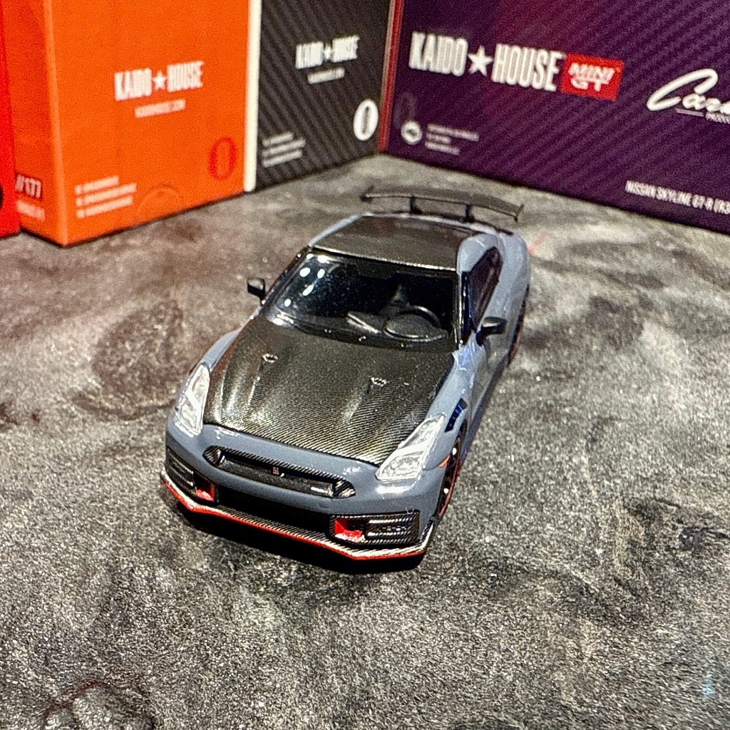 台版 左駕 MINI GT GTR GT R35 Nismo 2024 Stealth Gray 灰 868 | 蝦皮購物