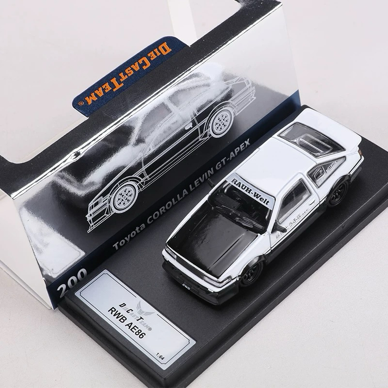 DCT 1/64 Toyota COROLLA LEVIN AE86 RWB 款體改裝版 | 蝦皮購物