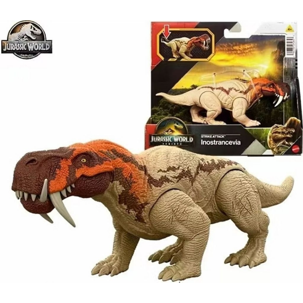 正版 Mattel 侏儸紀世界 電影主題系列 攻擊系恐龍 狼蜥獸 | 蝦皮購物