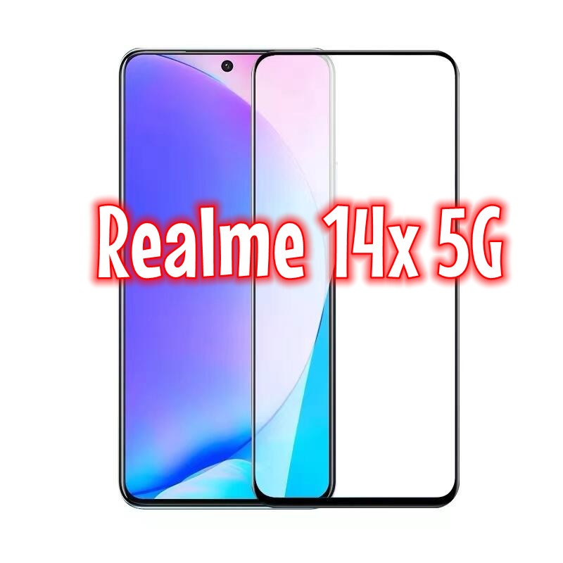 realme 14x 5G 鋼化玻璃滿版全膠滿版 Realme 14x 5G 鋼化玻璃 RMX3943 玻璃貼 | 蝦皮購物