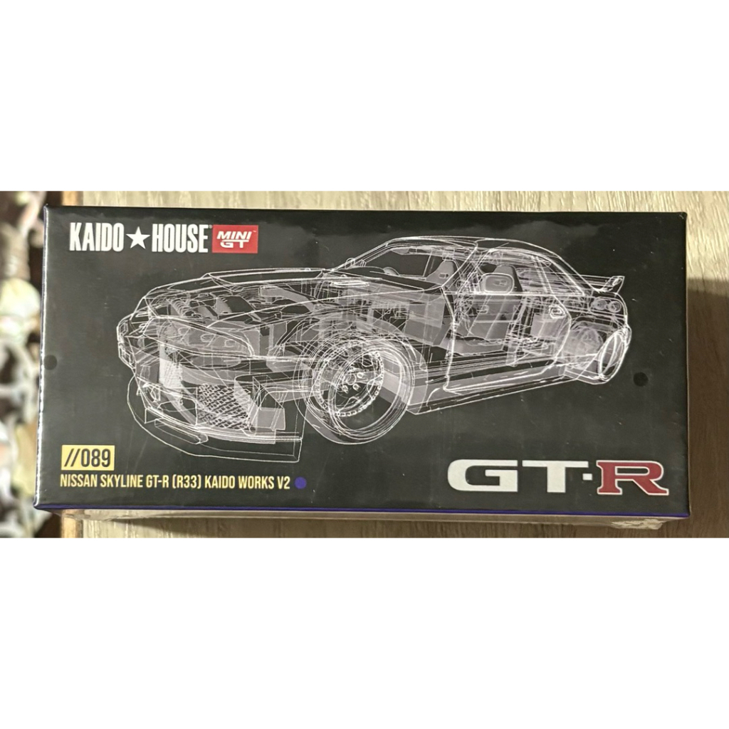 1/64 Kaido House 089 Nissan Skyline GT-R (R33)Kaido Works V2 | 蝦皮購物