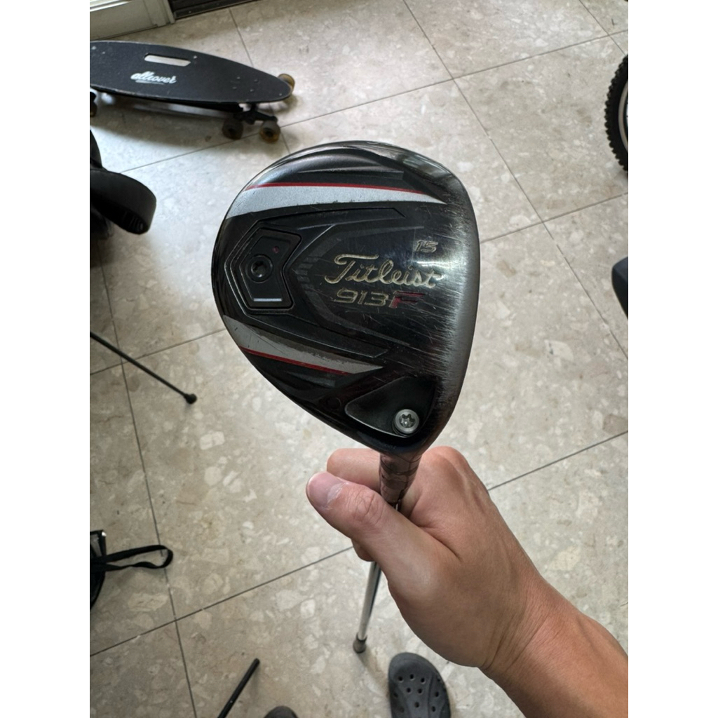 Bois De Fairway Titleist 913F – 3W 15°, Graphite Stiff, Droitier, Japon