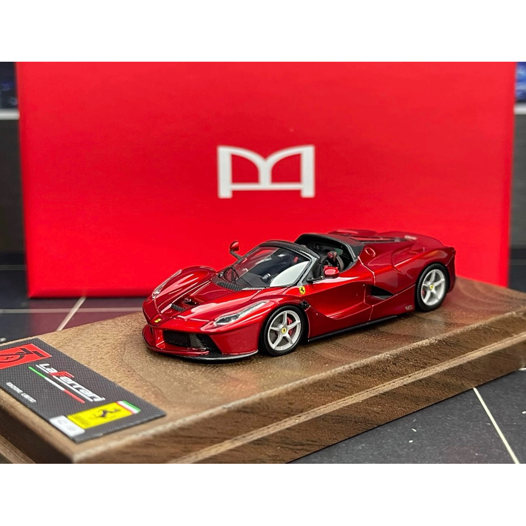 DMH 1:64 Ferrari LaFerrari Aperta 金屬紅限量99pcs | 蝦皮購物