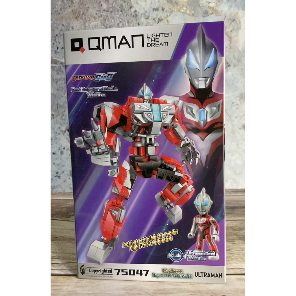 【耶嘿】Qman 75047 KEEPPLEY 超人力霸王 捷德強化機甲 原始型態 QM30532 | 蝦皮購物