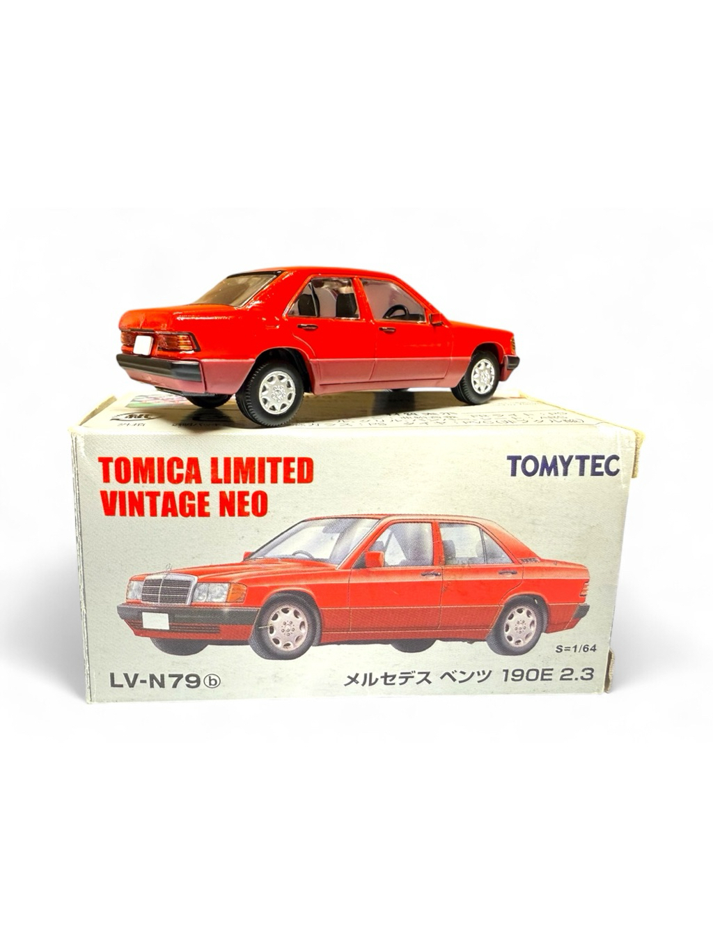 居佳】 tlv Tomytec lv-n79b Mercedes-Benz 190E 2.3(紅色) | 蝦皮購物