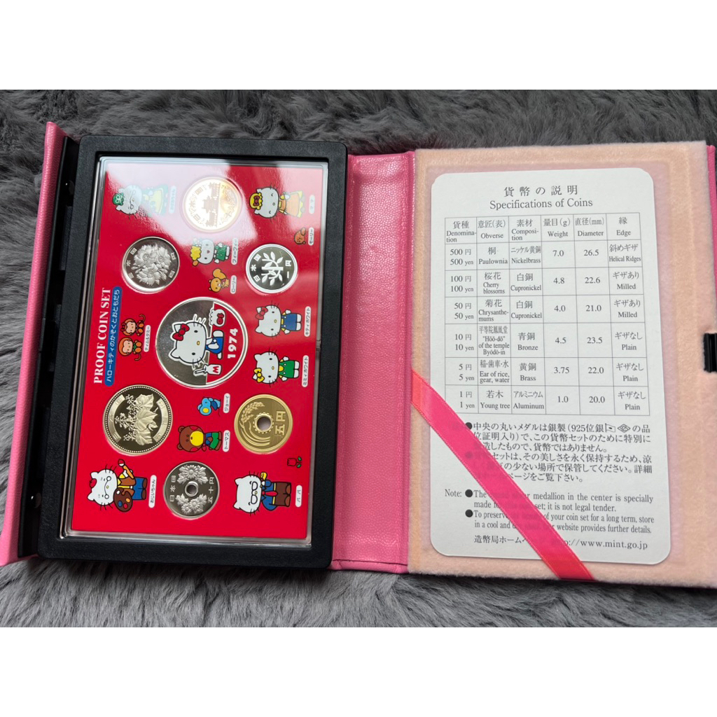 🇯🇵2004年hello kitty純銀幣套裝| 蝦皮購物