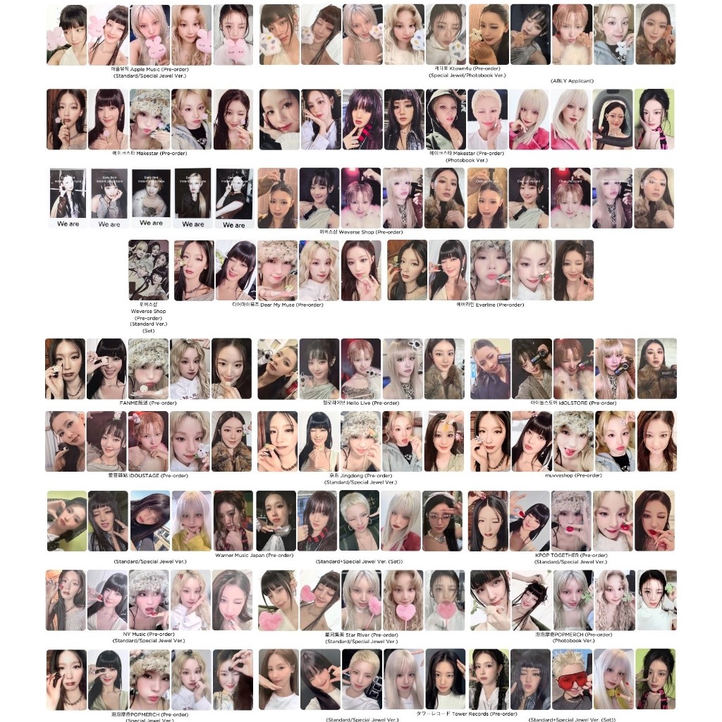 I-dle idle ウギ　サノク　ラキドロ　トレカ idle mini8 muvve ウギ ラキドロ 特典 トレカ I-dle idle ウギ サノク