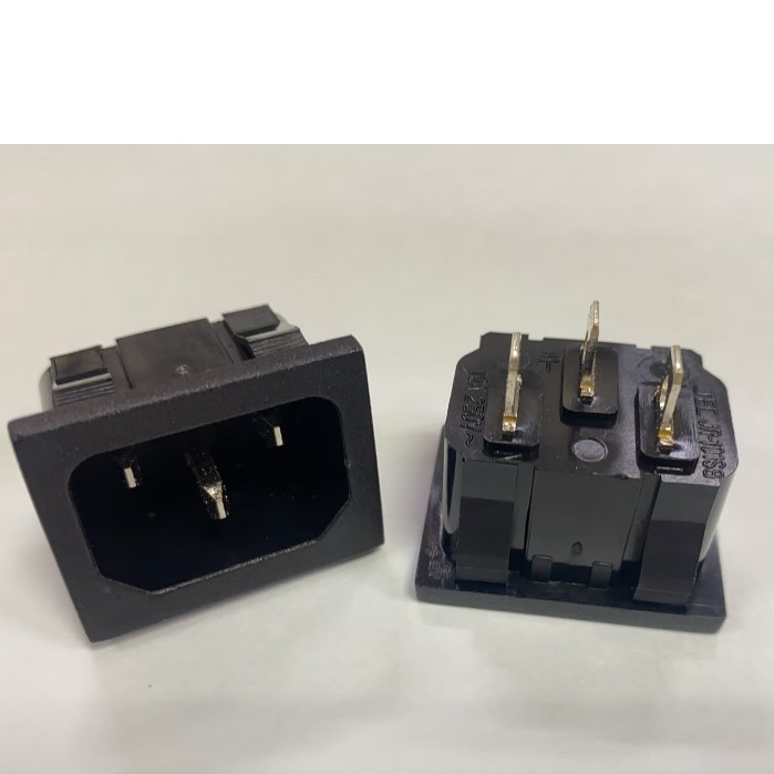 台灣現貨 JEC 推入式AC插座 接地電源插座 10A 250V 3P 公座 型號JR-101S-G | 蝦皮購物