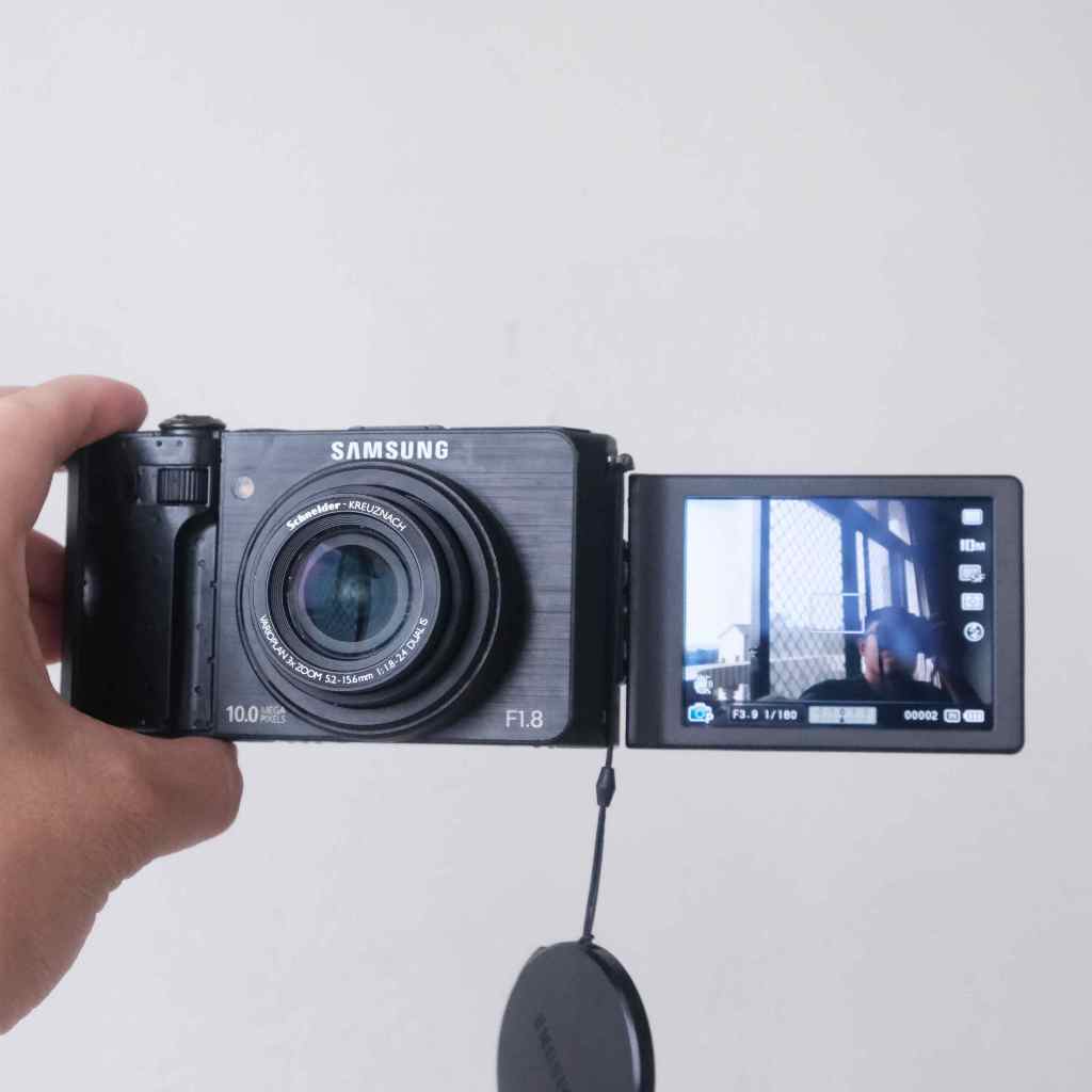 三星Samsung EX1 早期CCD 數位相機(可翻轉螢幕) | 蝦皮購物